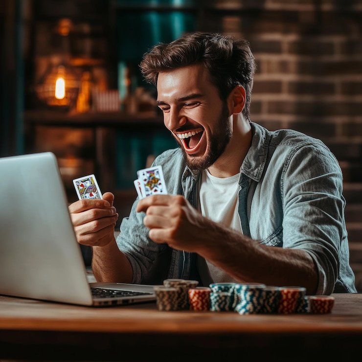 Live dealer studio with multi-camera setup